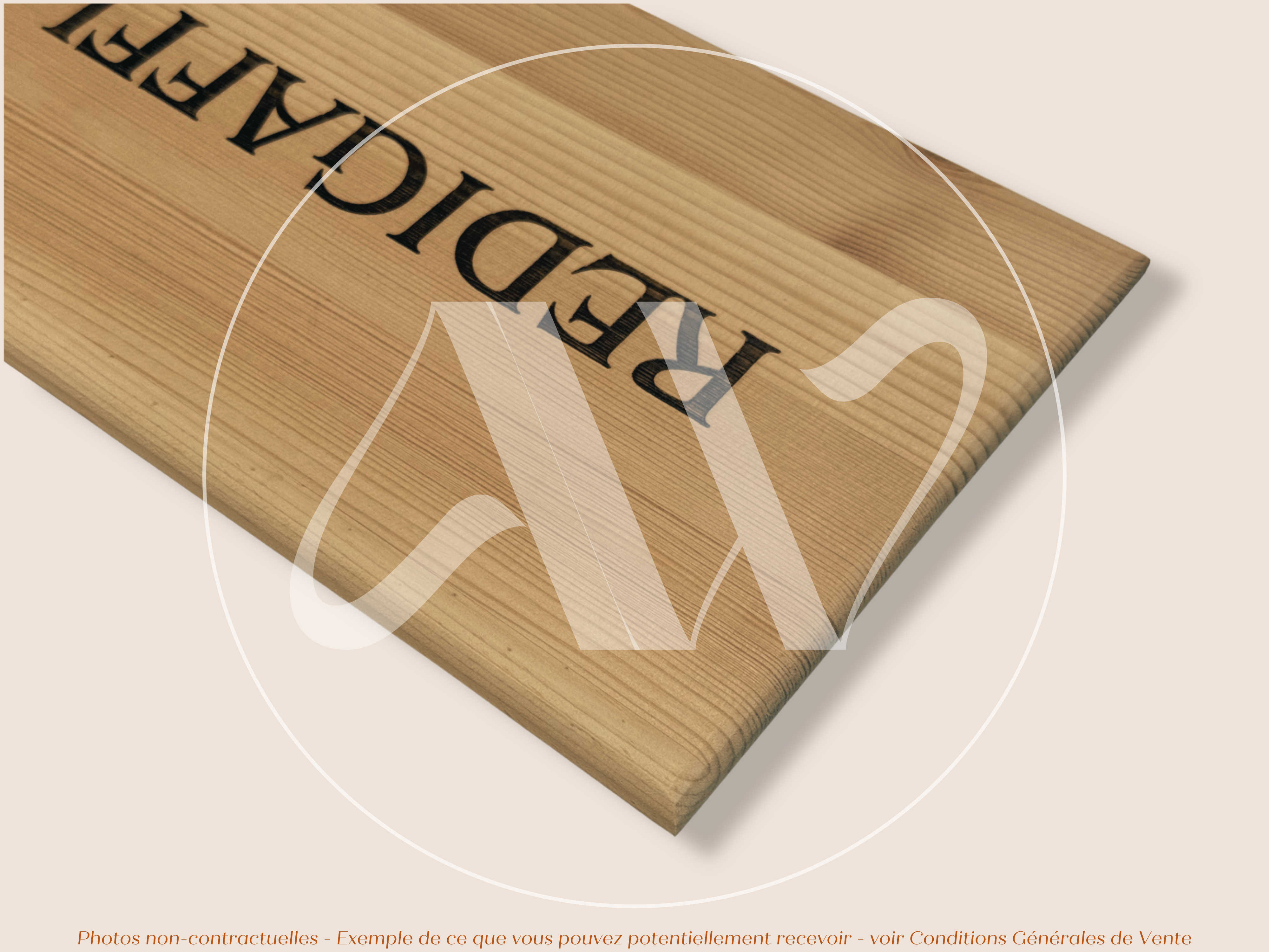 Estampe de caisse de vin en bois Domaine Tua Rita Redigaffi – Toscane Italie – 30 × 17 cm