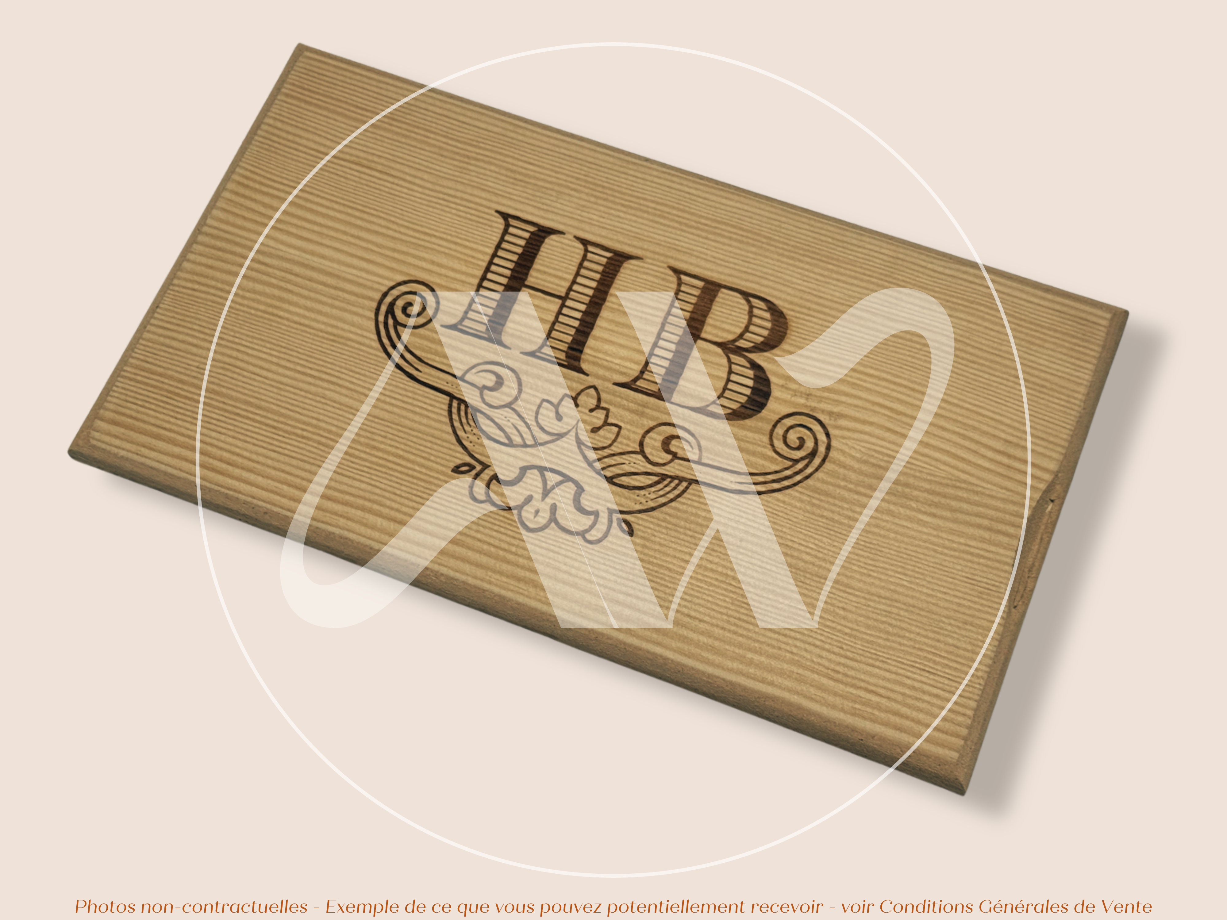 Estampe de caisse de vin Domaine Henri Boillot – Bourgogne – 30 × 17 cm