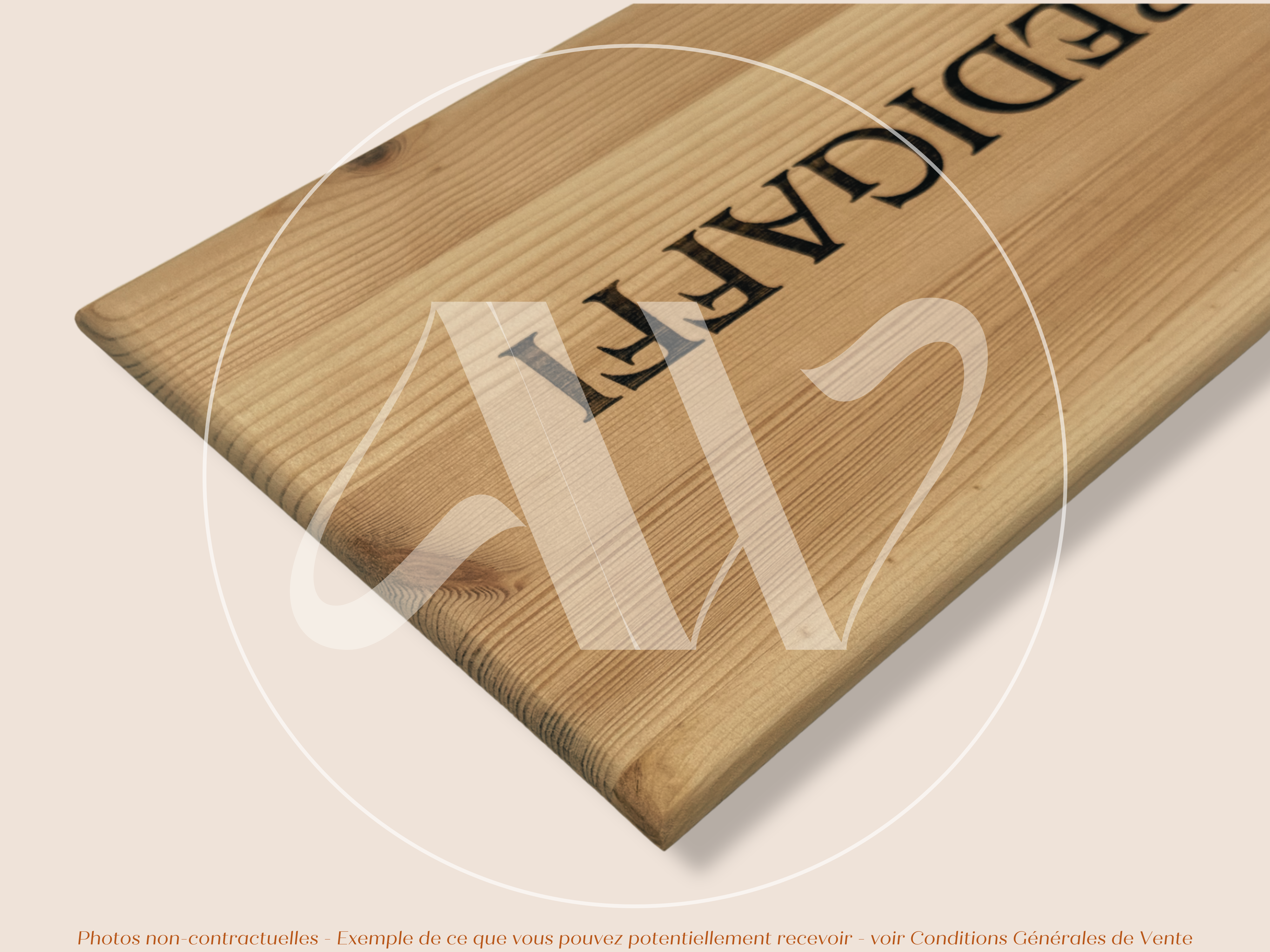 Estampe de caisse de vin en bois Domaine Tua Rita Redigaffi – Toscane Italie – 30 × 17 cm