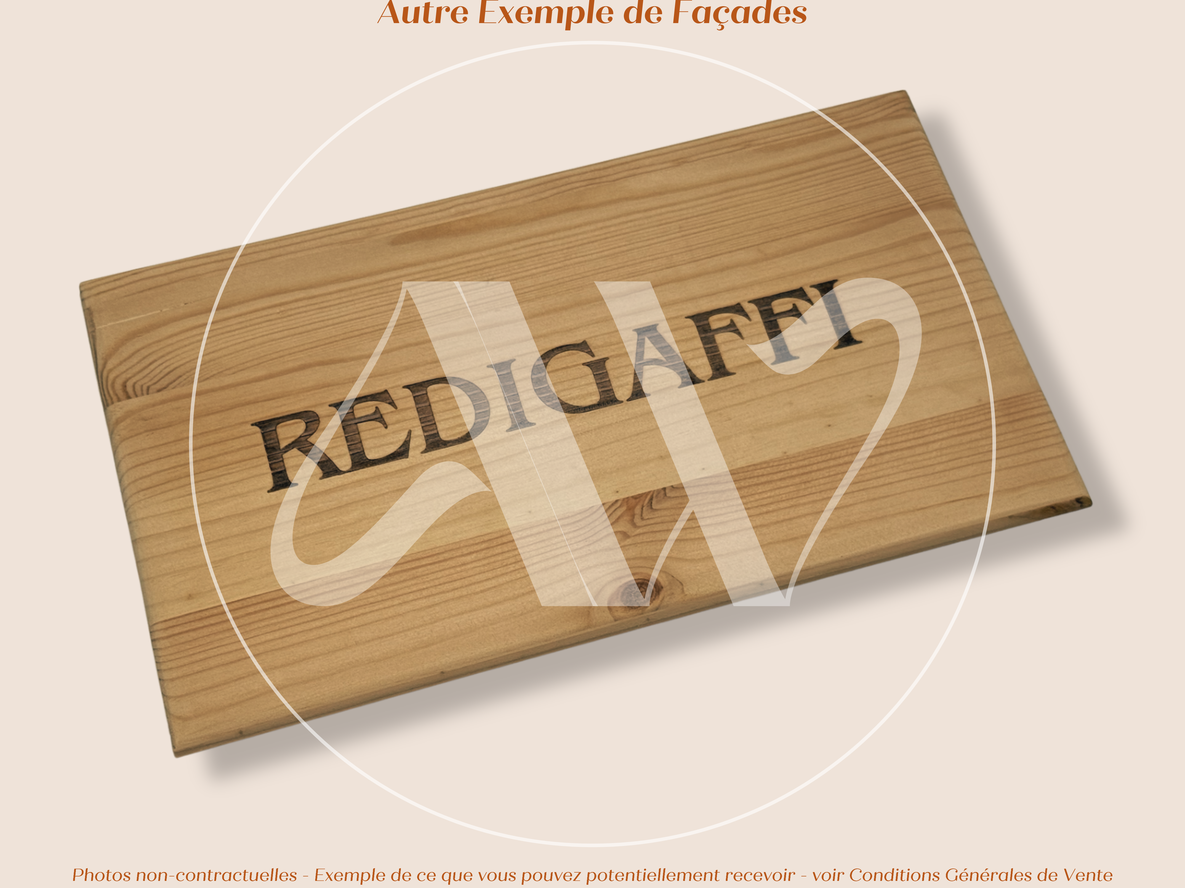 Estampe de caisse de vin en bois Domaine Tua Rita Redigaffi – Toscane Italie – 30 × 17 cm